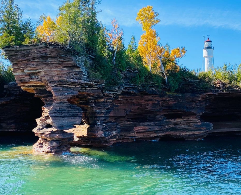 Photo of the Apostle Islands in Wisconsin